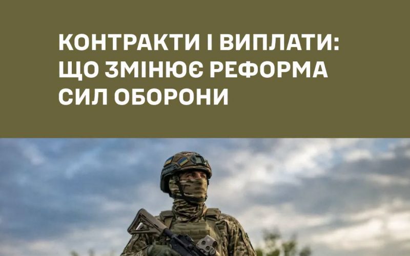 Всеукраїнська соціальна інформаційна компанія щодо можливостей проходження військової служби за новими мотиваційними контрактами